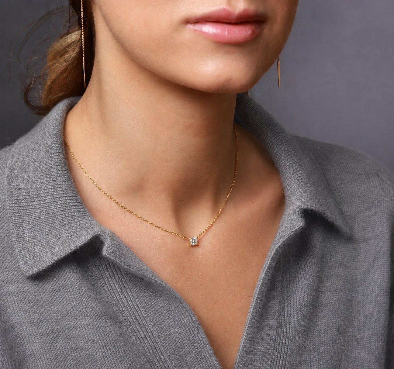Cashmere + Star necklace Zlata